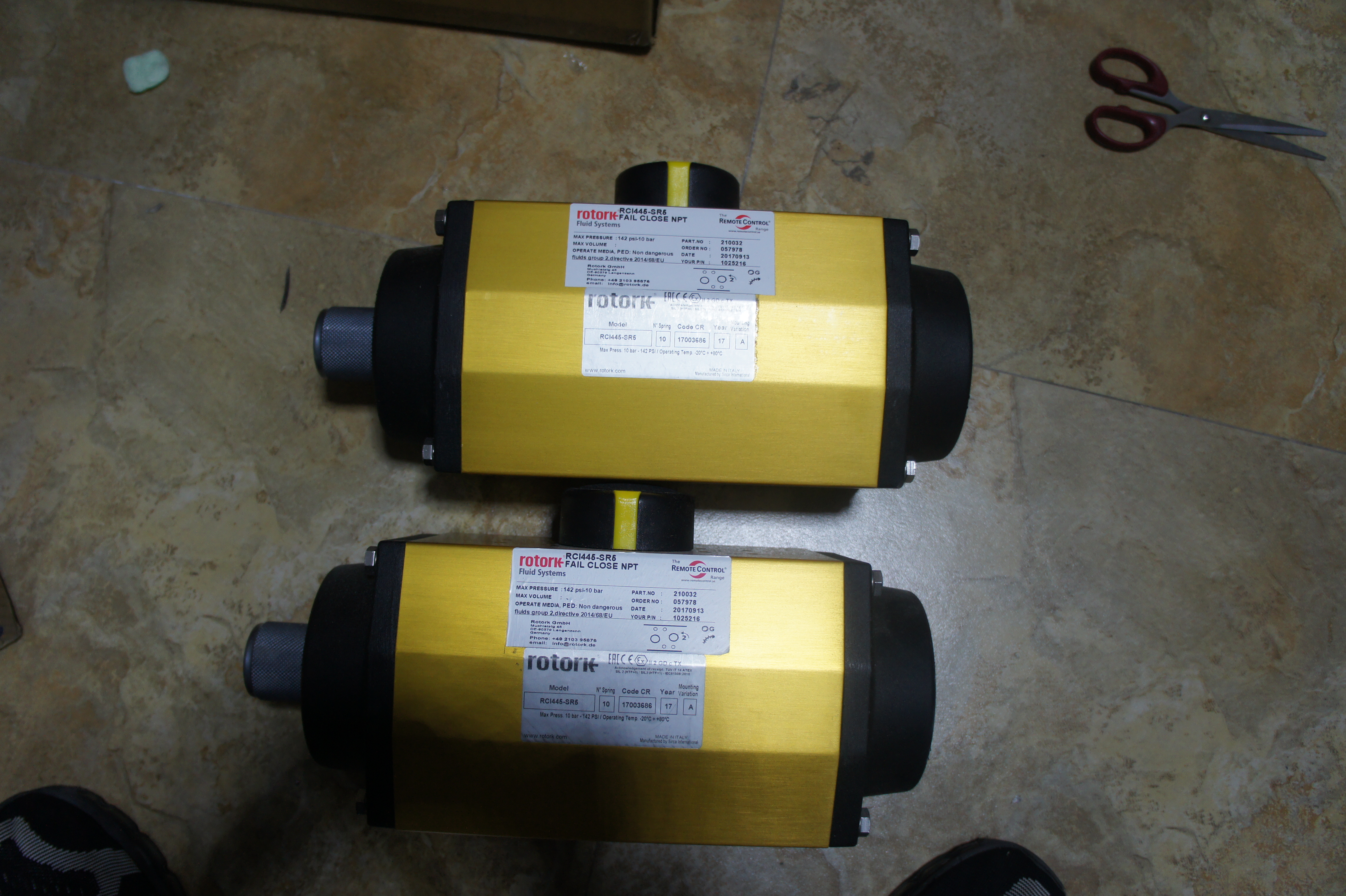 remote control氣動執(zhí)行機(jī)構(gòu)